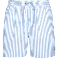 Calvin Klein Badeshorts lyseblå / hvid