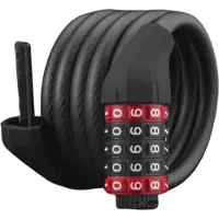 RockBros RKS507-1BK cykellås med kombination 1,8 m - sort