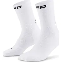 Cep Core Run Socks Mid Cut 5.0, løbestrømper, herre, hvid