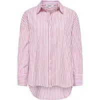 ONLY Bluse 'ONLOregon Alva' lyserød / bordeaux