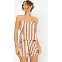 LASCANA Shorty mokka / lysebrun