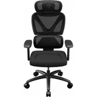 ThunderX3 „XTC Cushion“ ergonominė žaidimų kėdė – juoda