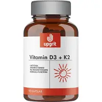 Upgrit Vitamin D3 + K2 90 kapslar