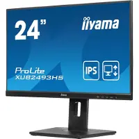 Iiyama ProLite XUB2493HS-B6 - LED-skærm - 24 (23.8 til at se) - 1920 x 1080 Full HD (1080p) @ 100 Hz - IPS - 250 cd/m² - 1300:1 - 0.5 ms - HDMI, DisplayPort - højtalere - sort, mat