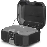 Shad Topcase Tr37 Terra Aluminium 37L ALUMINIUM 37L SORT brun