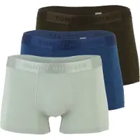 Tommy Hilfiger Underwear Boksershorts mørkeblå / oliven / lysegrøn