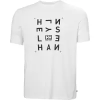 Helly Hansen Skog Graphic T-shirt, herre, hvid