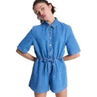 Roxy Jumpsuit 'Real Tomorrow' blue denim