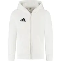 Adidas Entrada26 Full Zip hættetrøje til børn, størrelse 128 cm