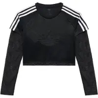 Adidas Originals Originals Loose 2in1 Lace Longsleeve T-shirt, størrelse 128 cm