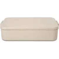 Brabantia 241345, Frokostbeholder, Voksen/barn, Beige, Plast, Monokromatisk, Rektangulær