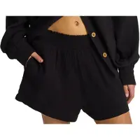 Billabong - Shorts dame - In The Waves Short Black Pebble til UnisexBomuld - Størrelse XS - Sort
