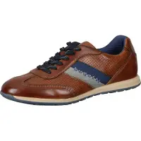 Bugatti Snøresko navy / karamel / grå