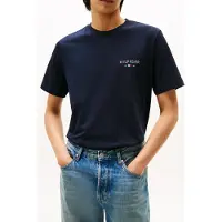 Tommy Hilfiger Bluser & t-shirts 'Brand Love' natblå / rød / hvid