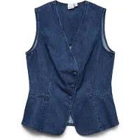 Vero Moda Vest 'VMVita' blue denim