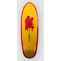 YOW Red Tiger 32.6" Pyzel x Surfskate Deck mønster