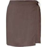 Pieces Pcpia Mini Linen Blend Slå-om-nederdel
