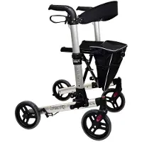 Seniorshop Rollator - Kompakt & sammenklappelig - Udendørs rollator