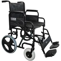 Seniorshop Komfortabel og foldbar transportkørestol