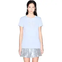 Armani Exchange A|X Armani Exchangetil kvinder. XW002348AF10356U9333 Almindelig T-shirt blå (XL), Casual, Bomuld, Korte ærmer