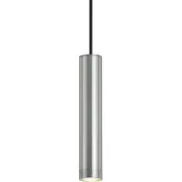 QAZQA Design Pendellampe Gunmetal GU10 50mm IP44 - Tuba