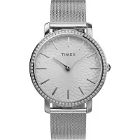 Timex Dameur TW2V52400 Transcend Sølvfarvet/Stål Ø34 mm