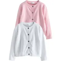 Next Cardigan lyserød / hvid