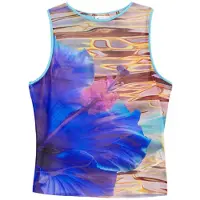 Desigual Overdel navy / lyseblå / gul / lyserød