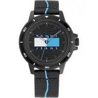 Tommy Hilfiger Herreur 1791999 Classic Sort/Tekstil Ø42 mm