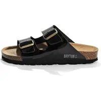 Bayton Pantoletter 'TRACY' brun / sort