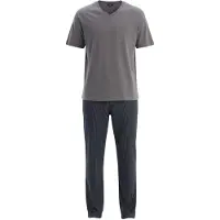 Dagi Pyjamas lang grå / antracit