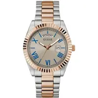 GUESS Herreur GW0265G13 Connoisseur Grå/Rosaguldtonet stål Ø42 mm