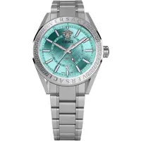 Versace Dameur VEAFA0324 Daphnis Grøn/Gul guldtonet stål Ø30 mm
