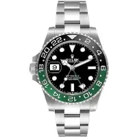 Rolex Herreur 126720VTNR-0001 Gmt-Master Ii Sprite Sort/Stål Ø40 mm