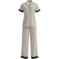 Dagi Pyjamas ecru / sort