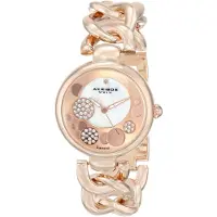 Akribos XXIV Dameur AK678RG Diamond Rosa guldfarvet/Rosaguldtonet