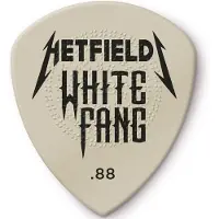 Dunlop White Fang Flow Picks 0.88mm 6 Pack