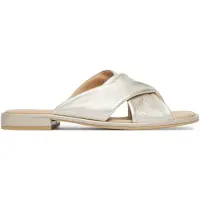 Caprice Mule, metallic, made of Leather with Block heel, Size 37