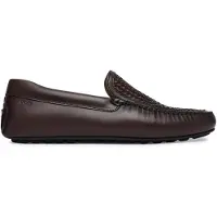 BOSS BOSStil mænd. 50563133 Noel brune loafers i læder (42), Fast, Ingen, Casual