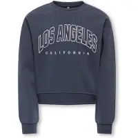 Kids Only Sweatshirt - KogSweat - Ombre Blue/Los Angeles - Calif - - 9-10 år (134-140) - Sweatshirt