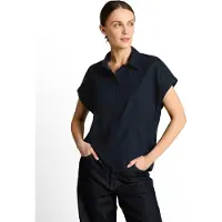Tom Tailor Bluse mørkeblå