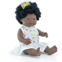 Miniland Afrikansk Babydukke 38 Cm