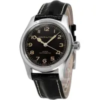 Hamilton Herreur H70605731 Sort/Læder Ø42 mm