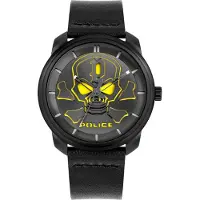 Police PL15714JSB02 ur. Quartz, sort. Herreur.