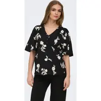ONLY Maternity Bluse 'OLMElsi' sort / hvid