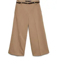 Vero Moda Elma Belt Culotte Wide Leg Højtaljede Bukser