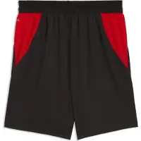 Puma Austria 2026 Shorts Youth, Clothing, Black/Red, 13-14Y