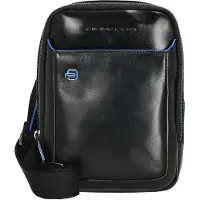 Piquadro Skuldertaske sort
