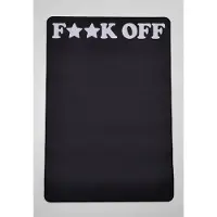 Mister tee Fuck Off Skrivebordsunderlag
