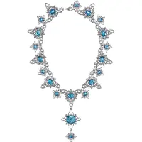 Noble Collection Forhekset opal halskæde
